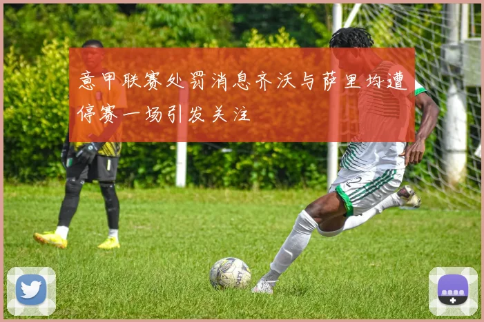 意甲联赛处罚消息齐沃与萨里均遭停赛一场引发关注